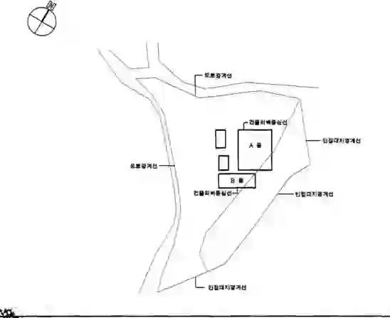 옥길동 316-1 배치도 이미지